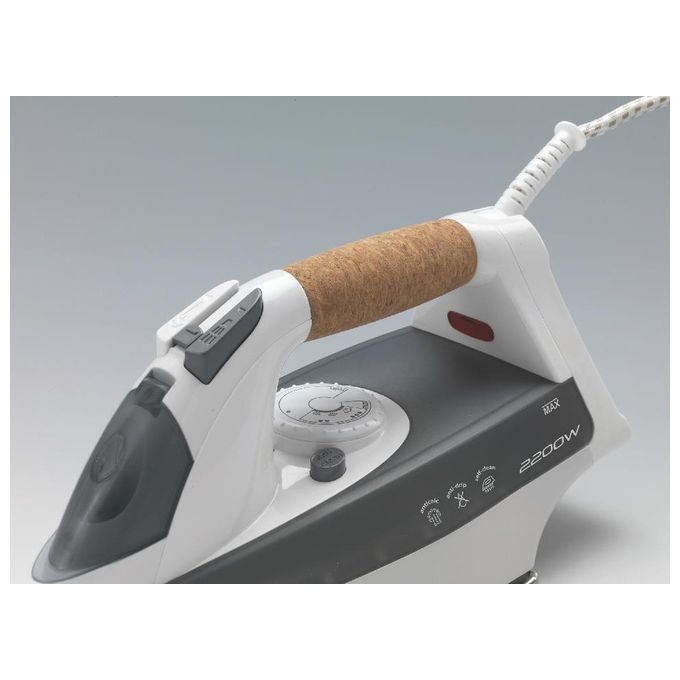 Ariete 6232 Ferro da Stiro Vapore 2200w 300ml Piastra Inox Grigio