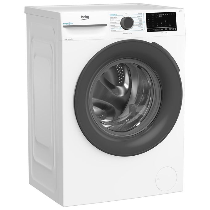 BEKO BMWSU4721A Lavatrice carica frontale Slim 7 Kg Classe a Profondita' 50 cm Centrifuga 1200 giri Inverter Vapore EnergySpin colore Bianco
