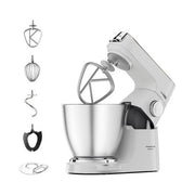 Kenwood KVL65.001WH Titanium Chef Baker XL Lite Impastatrice Planetaria 1200W ciotola 7L bilancia integrata 6 velocita' colore Bianco