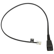 Jabra Cavo per cuffie RJ-10 (M) a disconnessione rapida (M) carbone per Jabra GN 2100, GN 2200 Duo, GN 2200 Mono Split
