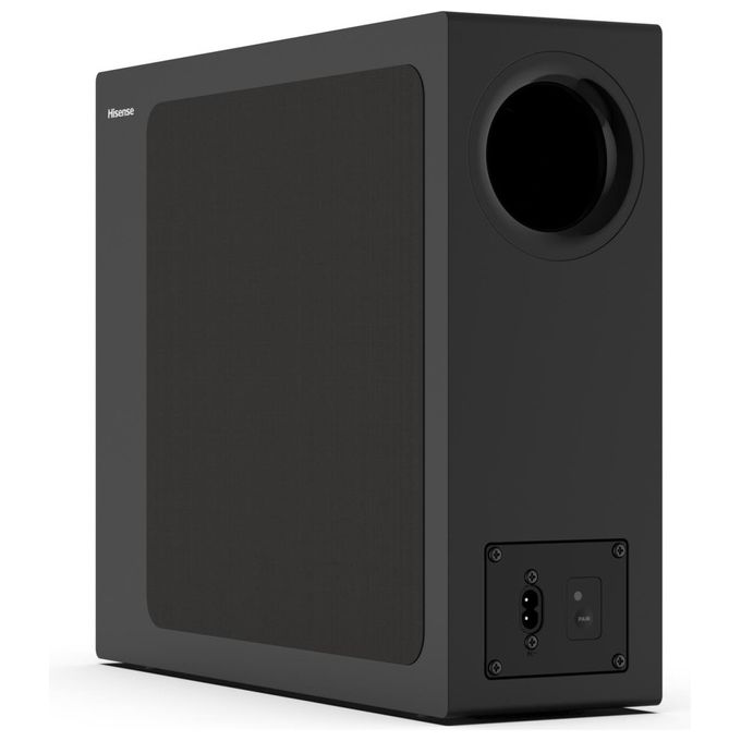Hisense HS2100 Soundbar 2.1 Canali 240 W Subwoofer Wireless Bluetooth 5.3 HDMI ARC Dolby Digital colore Nero