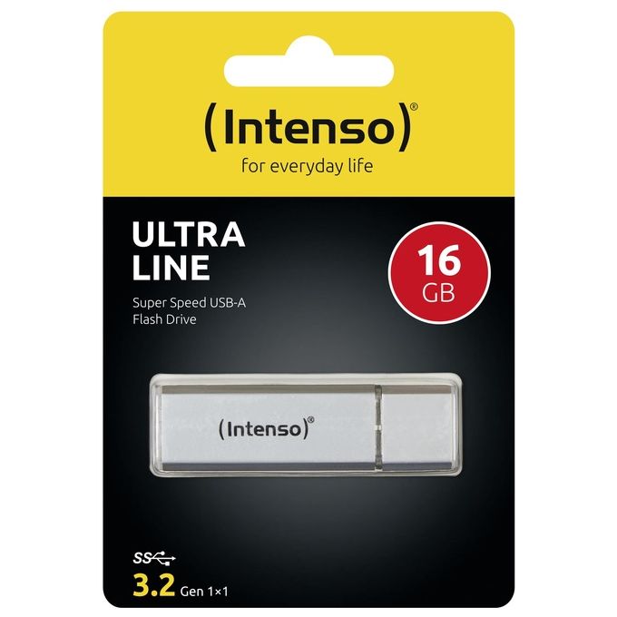 Intenso Chiavetta Usb 16Gb Silver