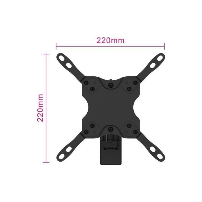 Eminent Ewent EasyTurn EW1522 Montaggio a Parete per Tv Lcd Metallo Acciaio Nero Dimensione Schermo 13-42