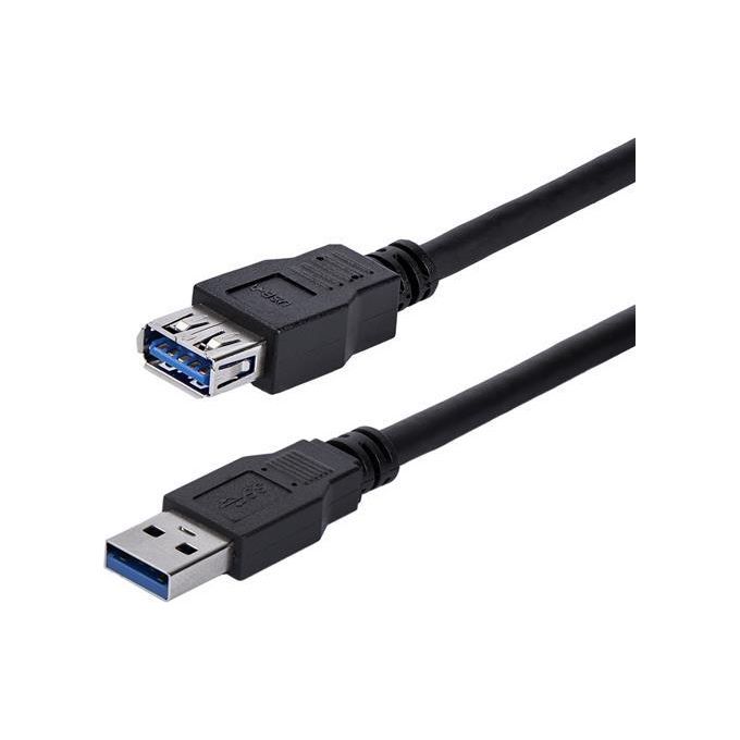 StarTech Cavo di prolunga USB 3.0 SuperSpeed da 1 m A ad A nero - M-F