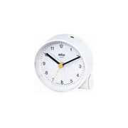 Braun BNC 001 Sveglia al Quarzo Rotonda Bianco