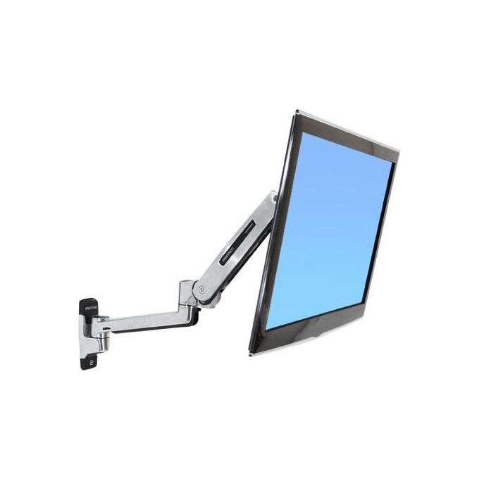 Ergotron LX Sit-Stand KIT_ Braccio per montaggio a Muro Adattatore Vesa per display Lcd 42'' in Alluminio