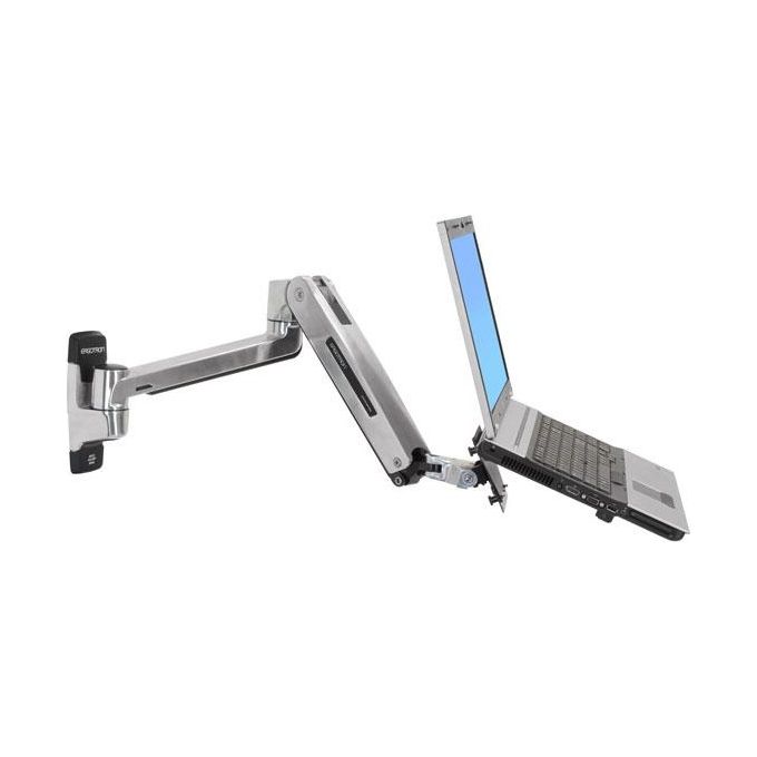 Ergotron LX Sit-Stand KIT_ Braccio per montaggio a Muro Adattatore Vesa per display Lcd 42'' in Alluminio