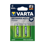 Varta Batteria C 1-2 Torcia 3000mah 2pz