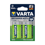 Varta Batteria D Torcia 3000mah 2pz