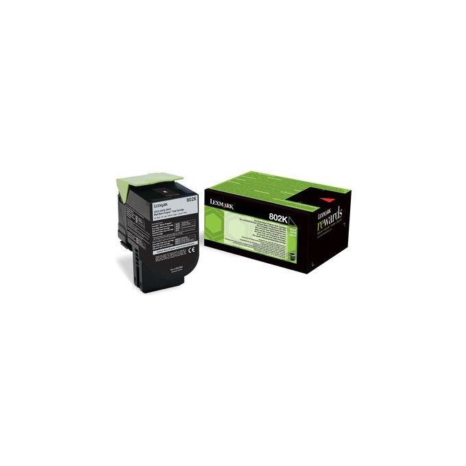 Lexmark 802c Toner Return Program Nero