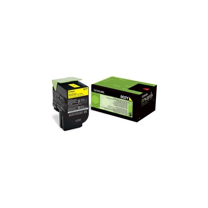 Lexmark 802y Toner Return Program Magenta