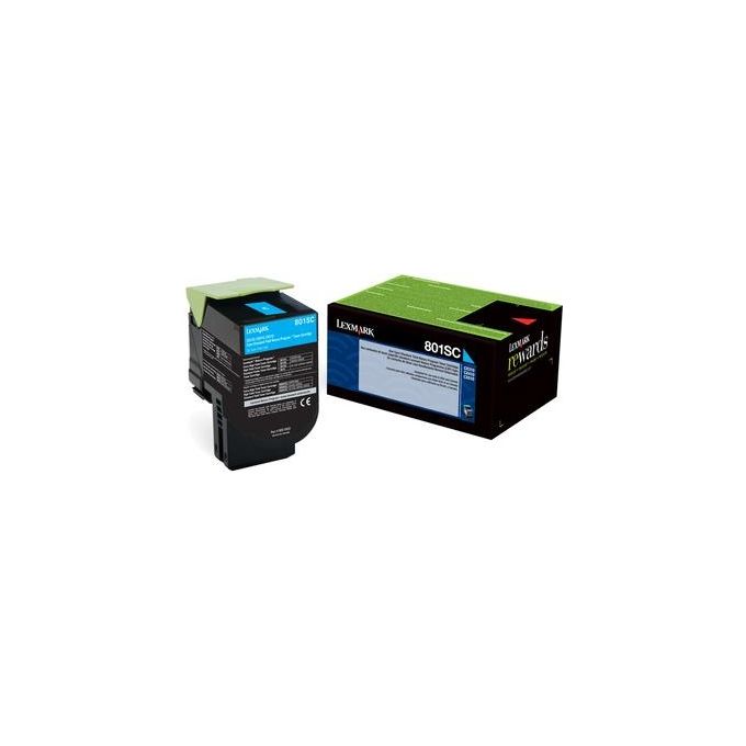 Lexmark 802sc Toner R.p.ciano 2k