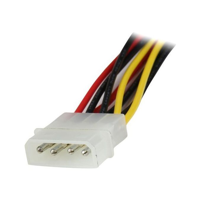StarTech Adattatore splitter cavo di alimentazione Y LP4 a 2 SATA latching da 30 cm - Molex 4 pin a dual SATA