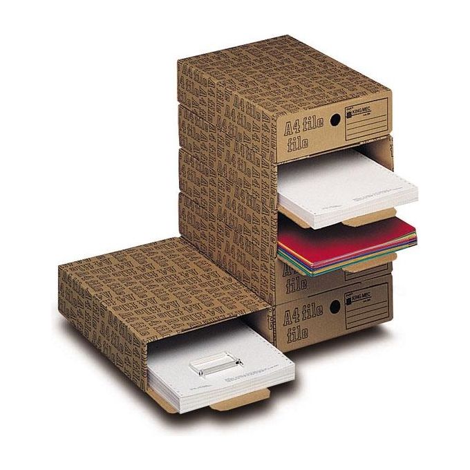 King Mec Cf6 A4 File Archival Box