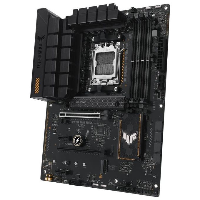 Asus 90MB1FR0-M0EAY0 TUF GAMING A620-PRO WIFI Scheda Madre ATX Socket AM5 DDR5 Wi-Fi 6 Bluetooth 5.3 2.5Gb Ethernet PCIe 4.0 2x M.2 USB 3.2 Gen 2