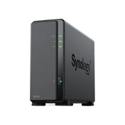 Synology DS124 DiskStation NAS Desktop 1 Bay SATA 1GB RAM CPU Realtek RTD1619B colore Nero
