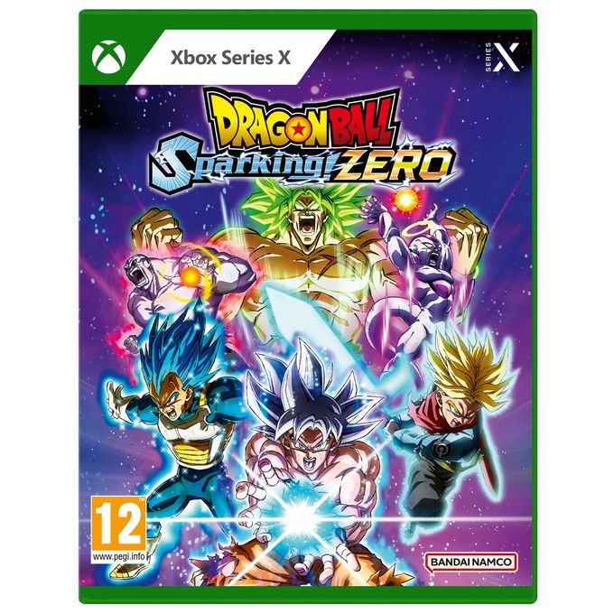 Bandai Namco 117315 Dragon Ball: Sparking! ZERO Videogioco per Xbox Series X Sottotitoli Italiano Genere Azione e Lotta colore Nero