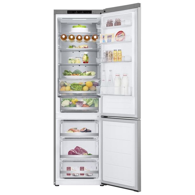 LG GBV5240DPY Frigorifero Combinato 387 L 203 cm Classe D 35 dB Total No Frost Fresh Converter (60x59.5x68.2 cm) colore Argento