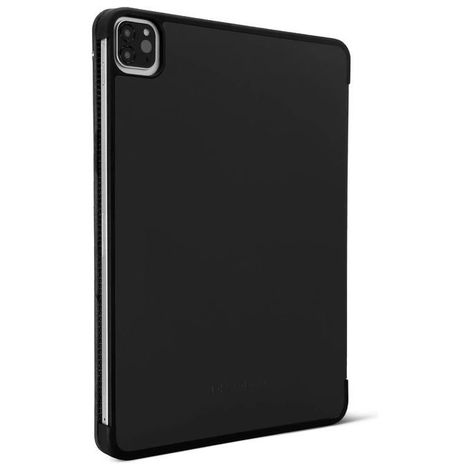 DECODED D23IPAP11SCS1CL Silicone Slim Cover per iPad Pro 11'' e iPad Air 10,9'' Supporto Regolabile Chiusura Magnetica colore Nero