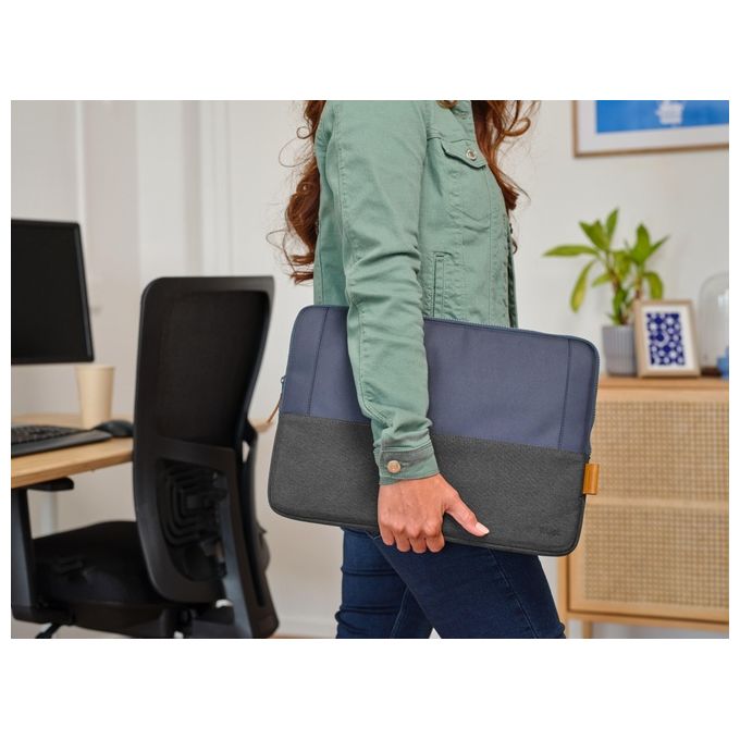 Trust Lisboa Custodia a Tasca per Notebook 16'' Blu