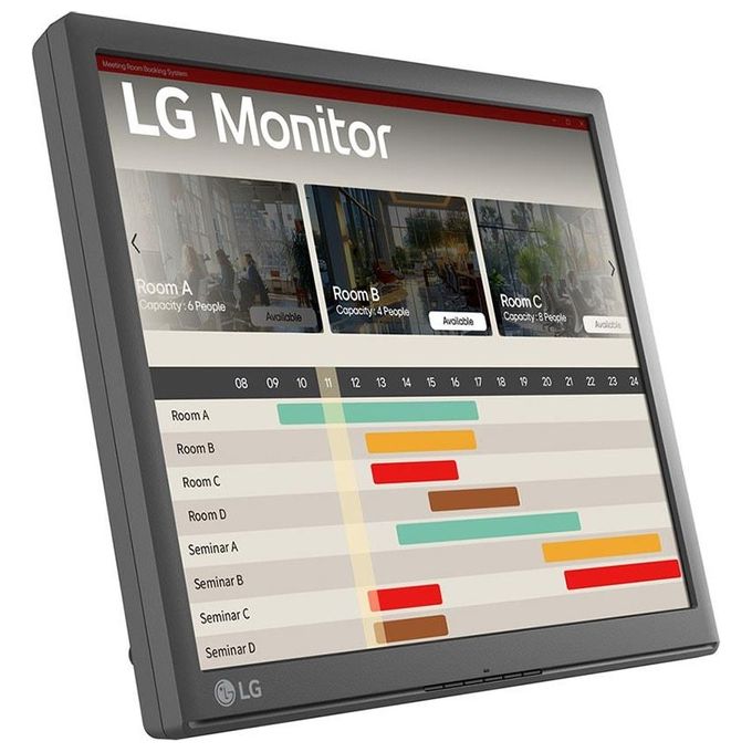 LG 17BR30T-BAWM Monitor PC Touch Screen LCD 17'' 1280 x 1024 Pixel 5 ms 75 Hz colore Nero