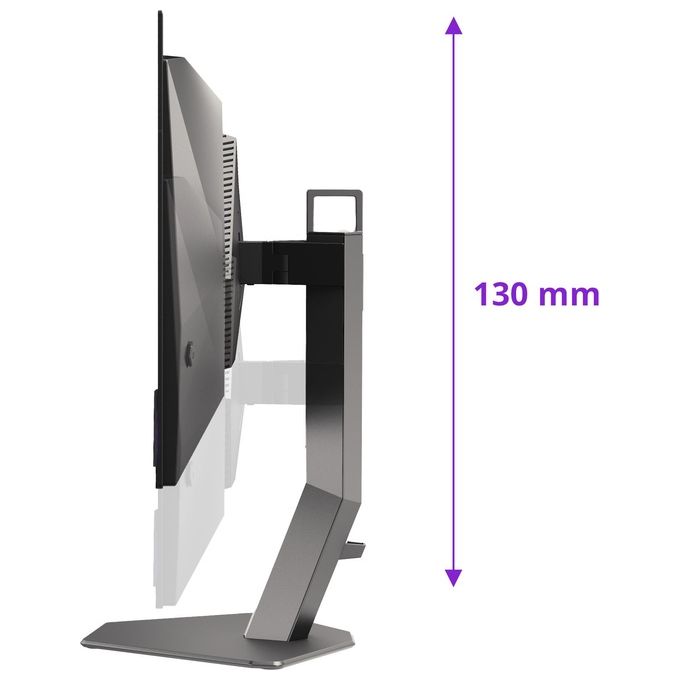 AOC AG276QZD2 AGON Pro Monitor Gaming 27'' QD-OLED QHD 2560x1440 240Hz 0.03ms HDR400 G-Sync Adaptive Sync Hub USB colore Nero