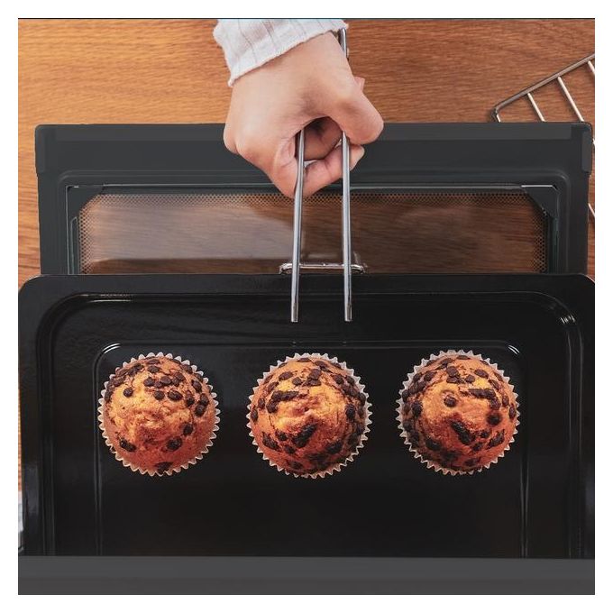 Cecotec 03816 BakeandToast 1090 Forno da Tavolo Elettrico 10 L 1000 W Timer 60 min Temperatura fino a 230 °C colore Nero