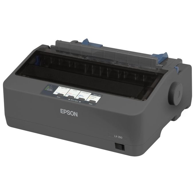 Epson Lx-350 Stampante ad Aghi a Impatto, 9 Aghi e 80 Colonne