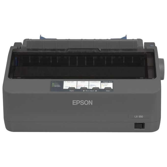 Epson Lx-350 Stampante ad Aghi a Impatto, 9 Aghi e 80 Colonne