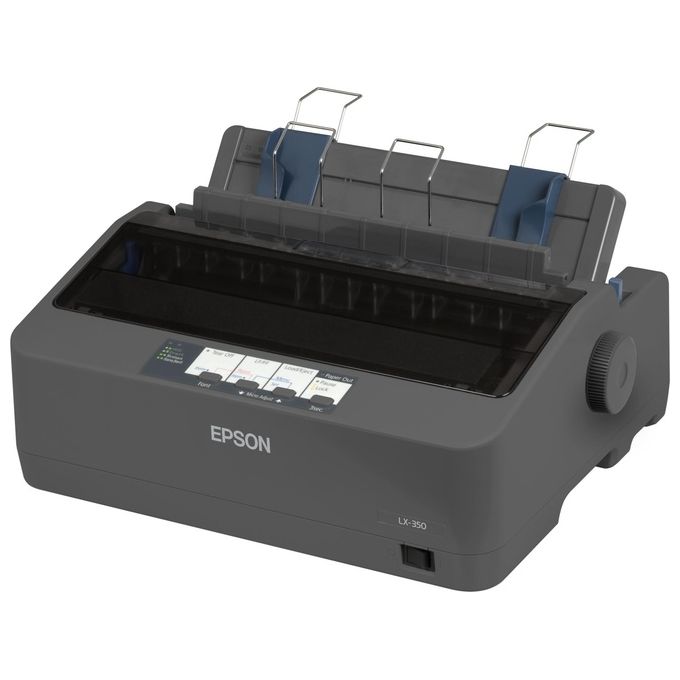 Epson Lx-350 Stampante ad Aghi a Impatto, 9 Aghi e 80 Colonne