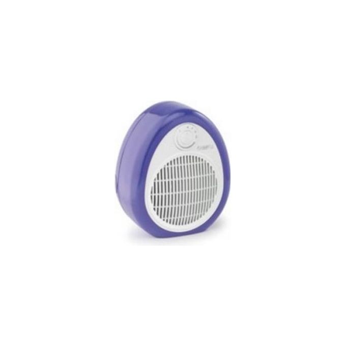 Olimpia Splendid - Cromo Colors - Termoventilatore da pavimento, potenza 800‑2 000 W, 2 livelli + funzione antigelo, termostato regolabile, ventilazione, Viola-Bianco