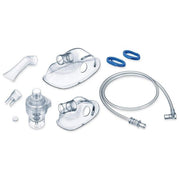 Beurer 602.15 Accessori di ricambio per aerosol IH 58 e IH60 contiene boccaglio erogatore nasale mascherina adulto mascherina per bambini tubo flessibile per aria compressa e 10 filtri