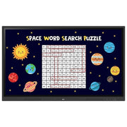 LG 75TR3DK-B Lavagna Interattiva 75'' 3840x2160 Pixel Touch Screen Nero