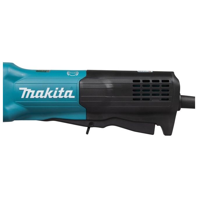 Makita GA5093X01 Smerigliatrice angolare 125 mm 1900 W Velocita' Regolabile 2800-11500 rpm Sistema SJS II Soft Start colore Nero