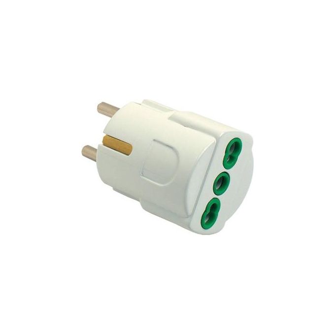 Fme Adattatore Schuko Bianco 16A 81090