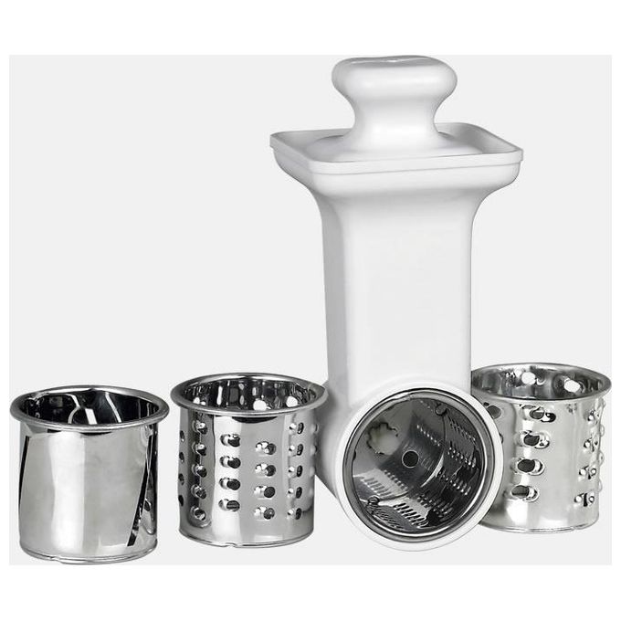 RGV NEW DUETTO PLUS Tritacarne Multifunzione 550 W Passapomodoro Grattugia colore Bianco
