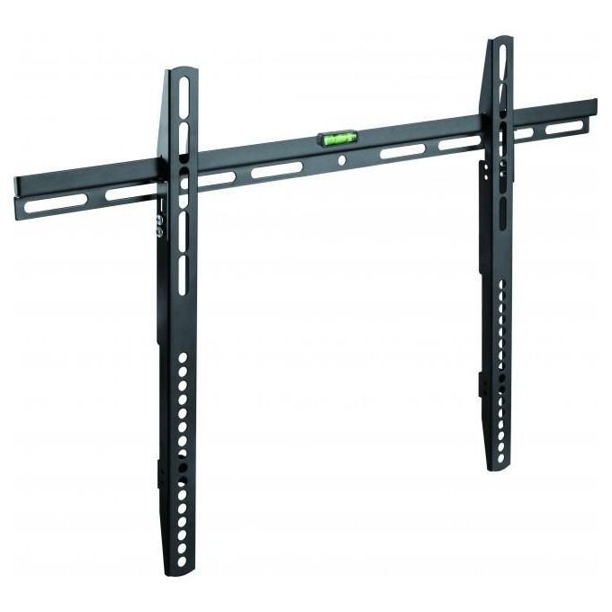 Nuova Video Suono Supporto Lcd - Fisso 50kg - Nero - per Lcd-plasma fino 63'' e 55kg, Extraslim 8mm