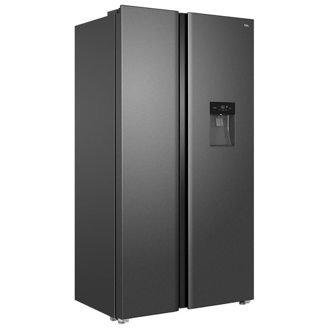 TCL RP503SSF0 Frigorifero Americano 503 L 177 cm Classe F 41 dB Total No Frost Inverter Dispenser Acqua colore Argento