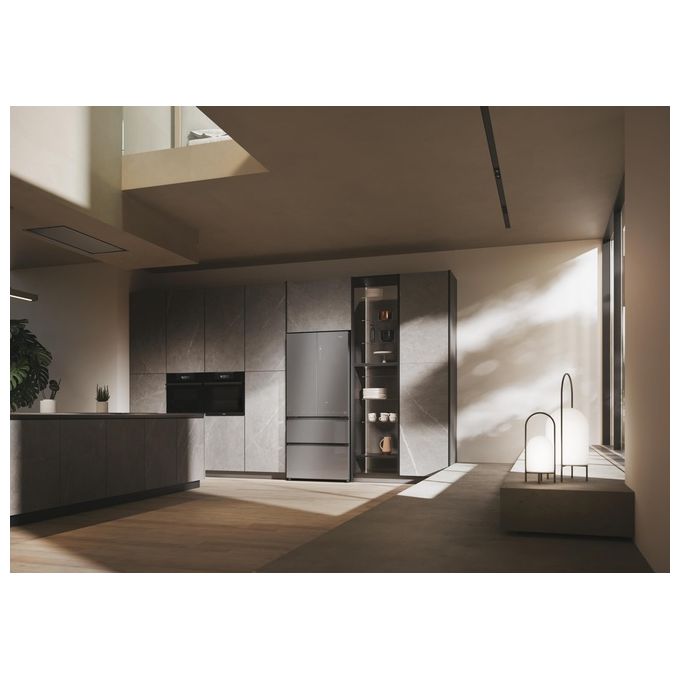 Haier HFR7819ENGC Serie 7 Frigorifero Multi Door 504 L 190 cm Classe E 36 dB No Frost WiFi colore Inox