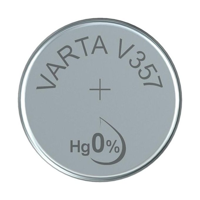 Varta Chron V 357 High Drain Batteria a Bottone