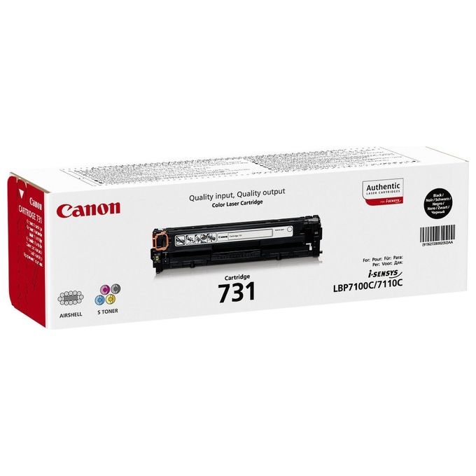 Canon Toner 731 Bk Nero 1400 pagine Lbp-7100cn-lbp-7110cw
