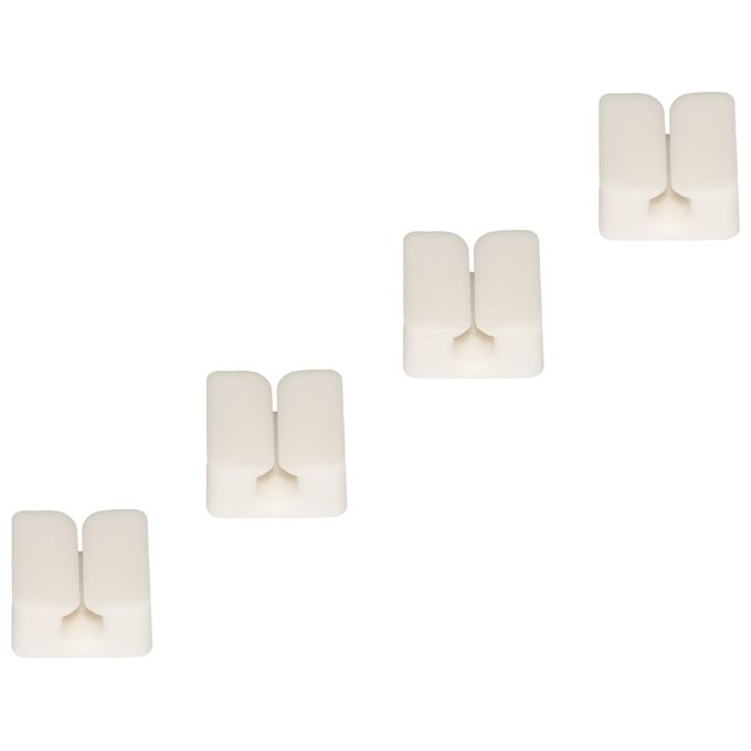 Link KIT_ 4 Pezzi Supporti per Gestione Cavi Bianco