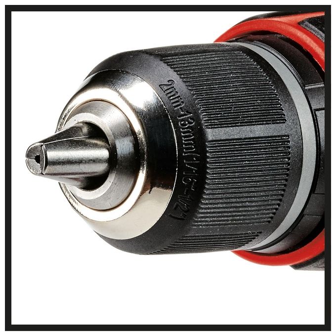Einhell 4513887 TP-CD 18-50 Li BL Trapano Avvitatore a Batteria Motore Brushless 2 Velocita' 19 Regolazioni Coppia Mandrino Autoserrante 13 mm Luce LED Integrata colore Nero