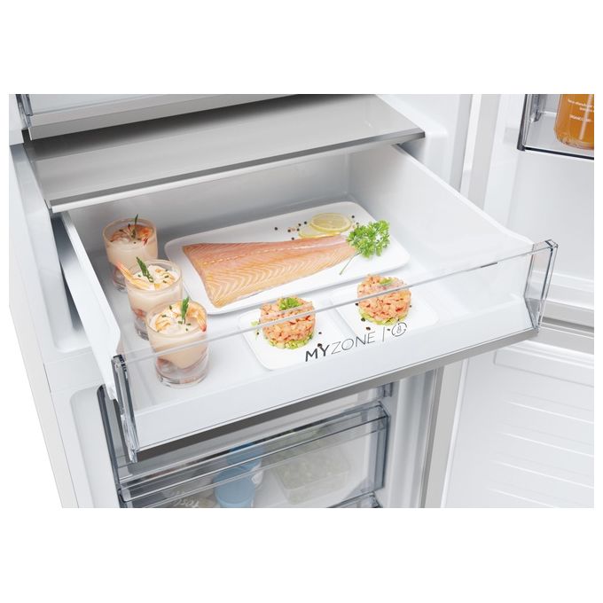Haier HDPW5618DNPW Serie 5 Pro Frigorifero Combinato 352 L 185 cm Classe D 35 dB No Frost Wi-Fi colore Bianco