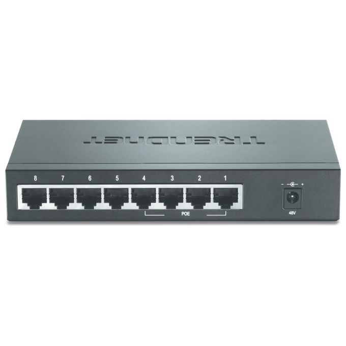 Trendnet 8 Port 4x10-100 4 Poe Poe Switch