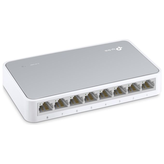 TP-LINK switch 8 porte lan 10-100m desktop