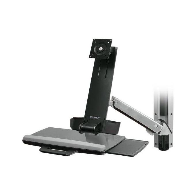 Ergotron StyleView Sit-Stand Combo Arm KIT_ Montaggio per Display 24'' in Alluminio
