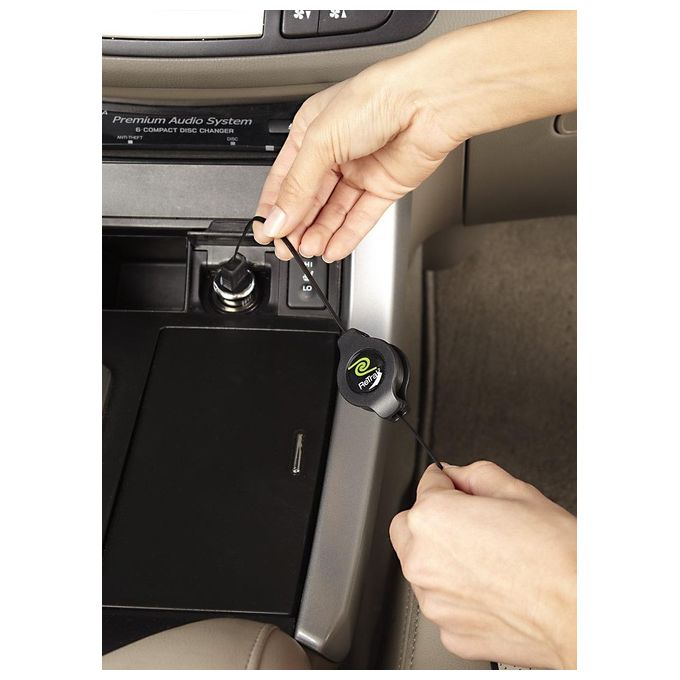 Retrak Caricatore iPad Iphone da Auto Retrattile