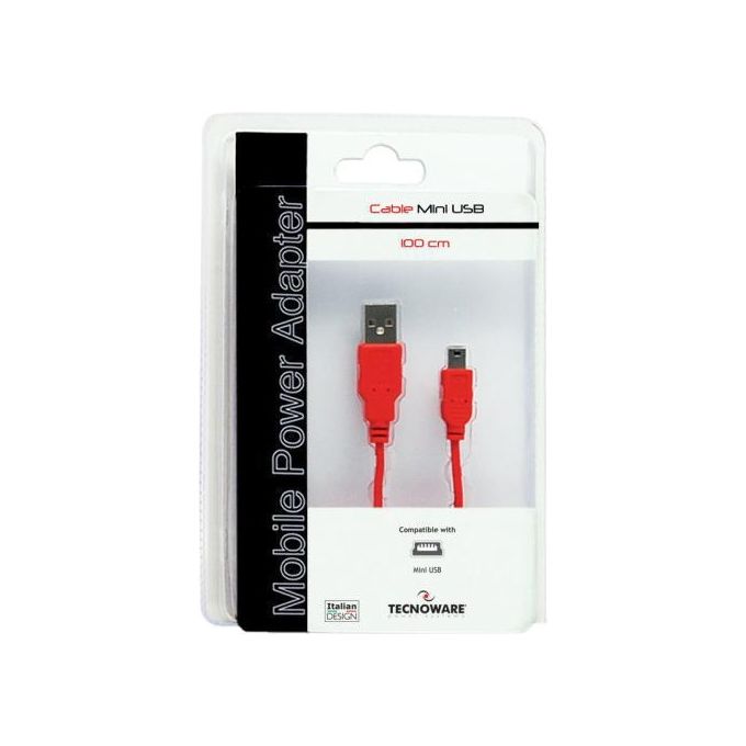 Tecnoware Sos Power Cavo Mini Usb-b- Usb-a 100cm