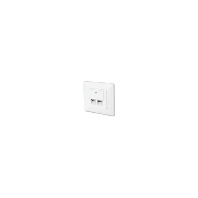 Digitus presa a muro ad incasso rj45 cat. 6 per reti